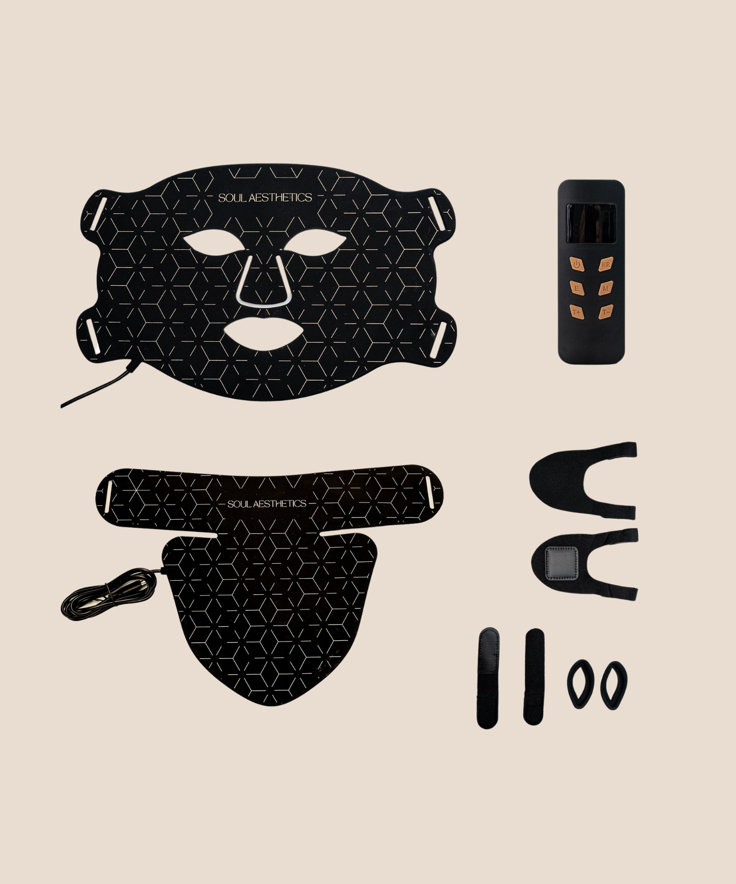 LED-Gesichtsmaske Lichttherapie